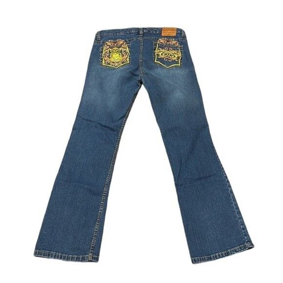 Coogi Australian authentic embroidered bootcut jeans - Picture 3 of 11